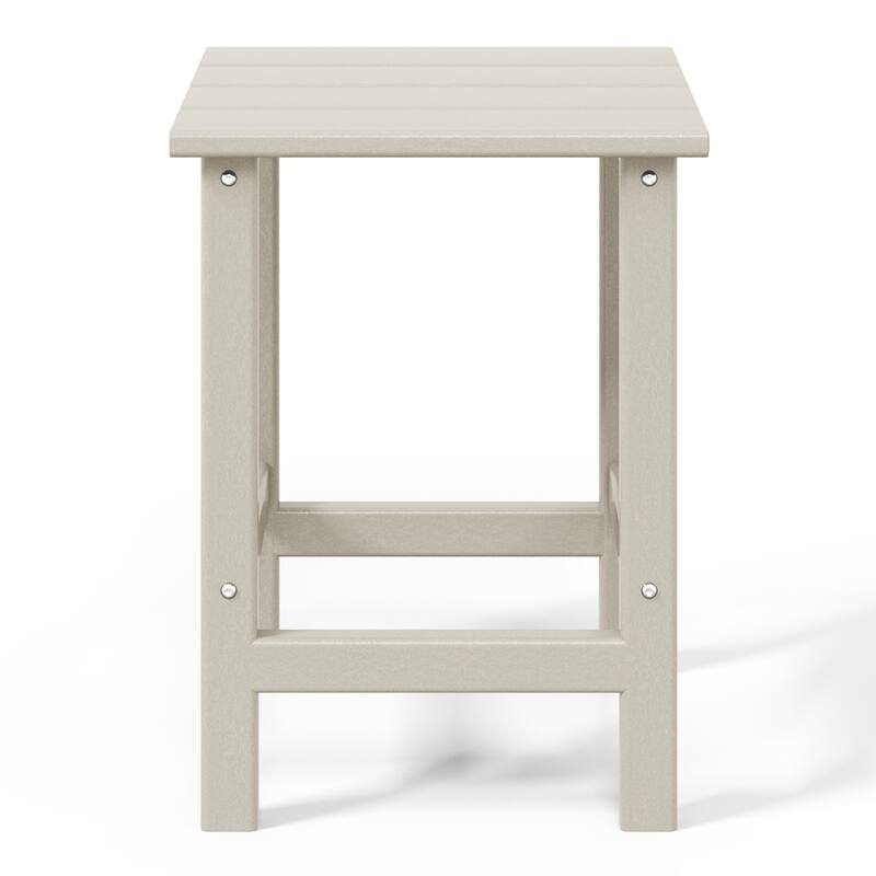 Laguna Hdpe All Weather Outdoor Patio Rocking Chairs With Side Table (3-Piece Set)