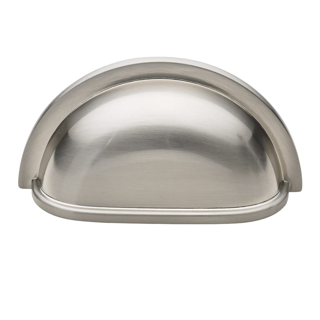 GlideRite 5-Pack 3 in. Center Satin Nickel Bin Cabinet Pulls - Satin Nickel