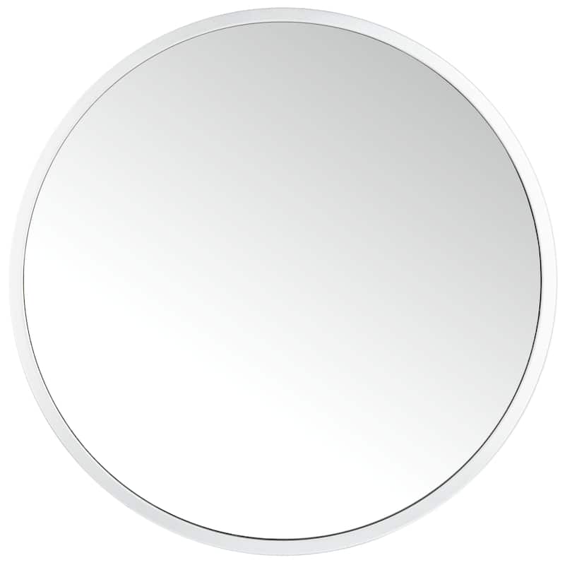 SAFAVIEH Whitley 30-inch Round Mirror - 30" W x 1.5" L x 30" H - 30Wx2Dx30H