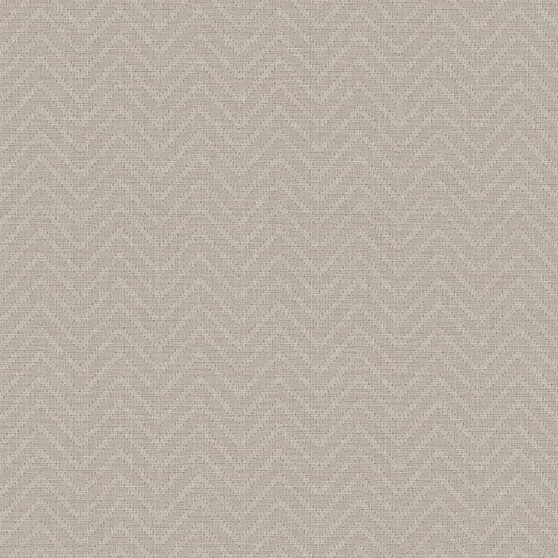 Herringbone Weave Pebble Wallpaper