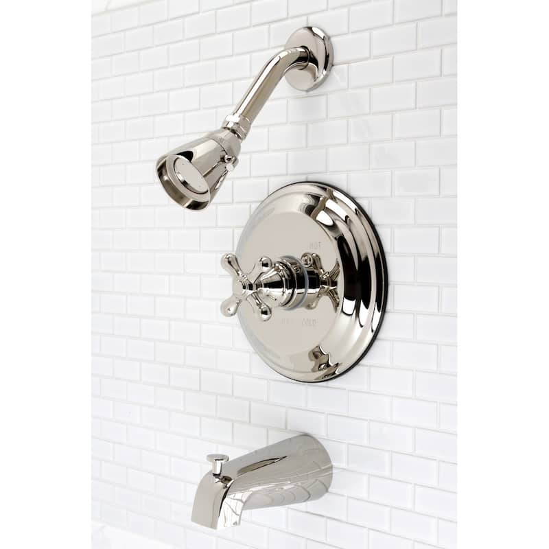 Restoration Tub and Shower Faucet