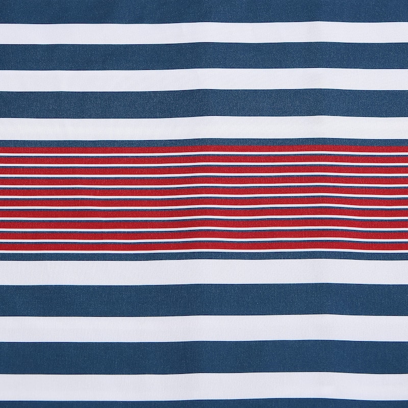 Nautica Kennedy Stripe Navy Reversible Comforter Set
