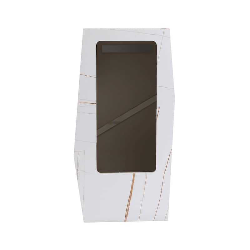 Fine Fixtures Grand Collection, Elegant Square Shaped Pedestal Sink