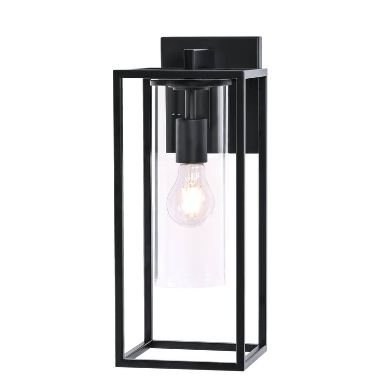 Outdoor Wall Light Lantern Sconce with Glass