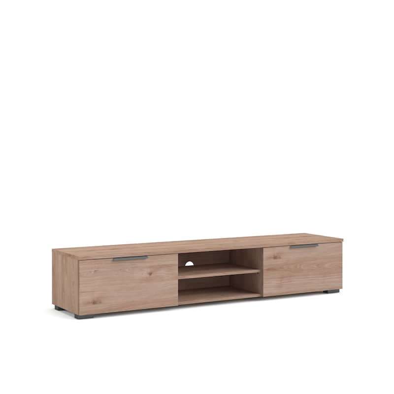 Porch & Den Match 2-Drawer and 2-Shelf TV Stand