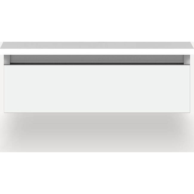 Robern VM24H1D18FS Cartesian 24" Single Wall Mounted Vanity Cabinet - Matte White