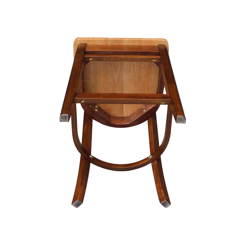 International Concepts Solid Wood Emily Dining Stool