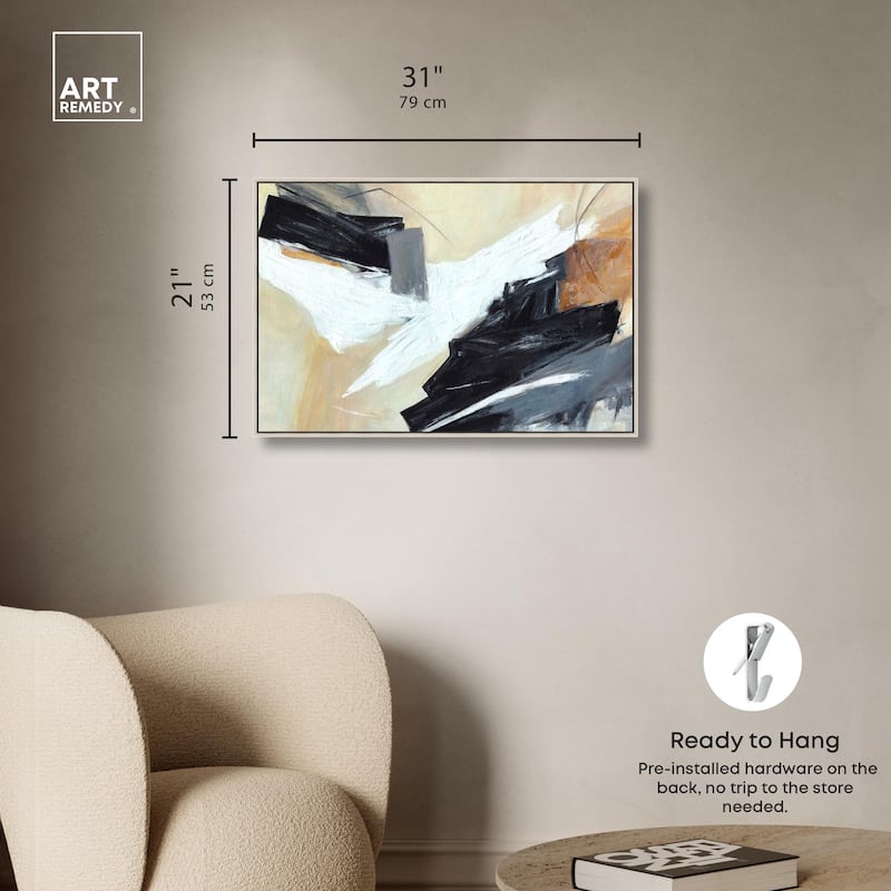 Free Spirit Abstract Canvas by Art Remedy