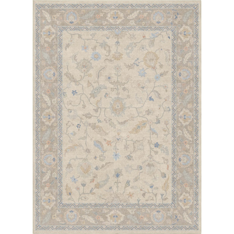 Well Woven Ushak Mardin Updated Traditional Boho Flat-Weave Area Rug