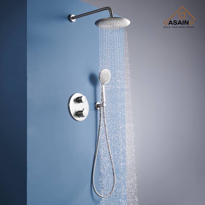CASAINC Thermostatic Rain Shower Faucet