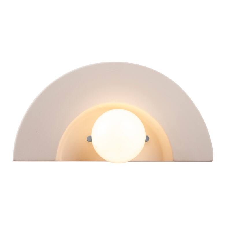 Ceramic Crescent Wall Sconce