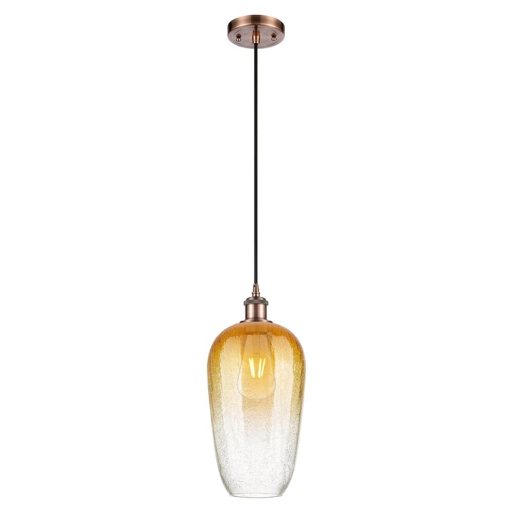 Innovations Lighting Endless Possibilities Ballston - Brookhaven Flute - 1 Light 7" Cord Hung Mini Pendant