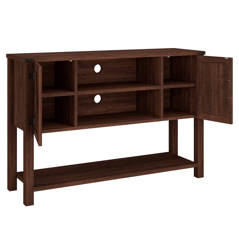 Gymax Buffet Sideboard Storage Cupboard Console Table w/ Open Shelf & - See Details