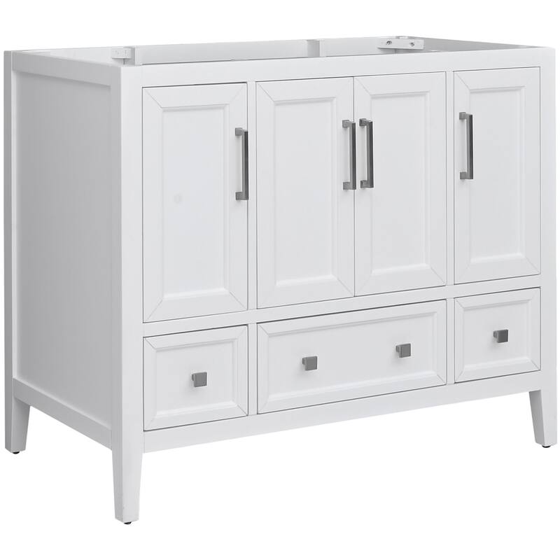 Avanity EVERETTE-V42-WT Everette 42" Single Free Standing Vanity