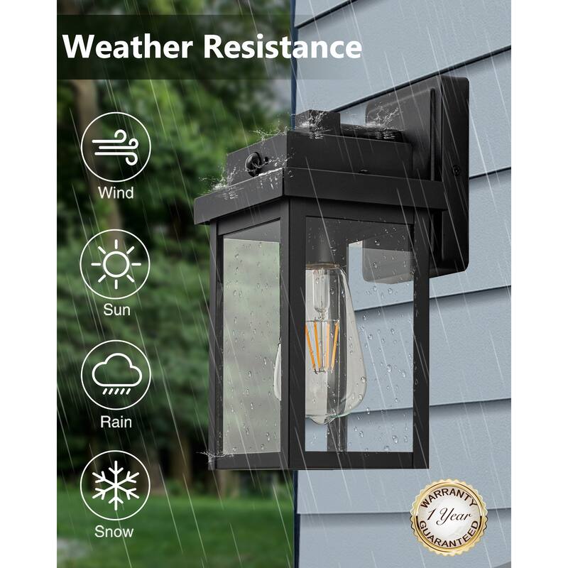 Motion Sensor Outdoor Wall Light 1 pack - 1 PACK