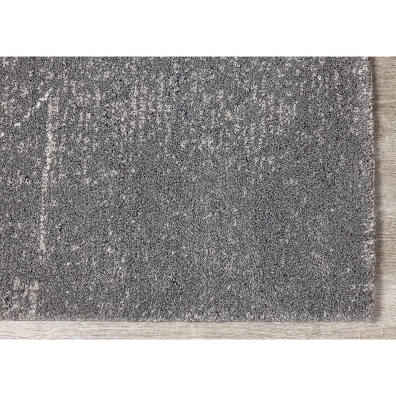 Ryan Collection - Grey/Cream Strokes Rug