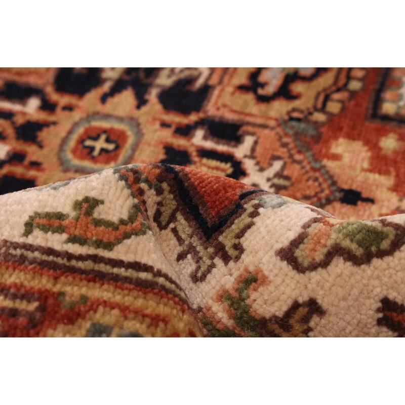 ECARPETGALLERY Hand-knotted Jules Sultane Ivory Wool Rug - 2'6 x 10'0