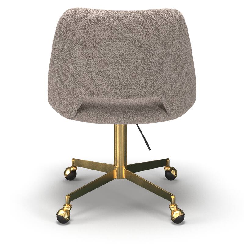 Shelby Boucle Rolling Chair