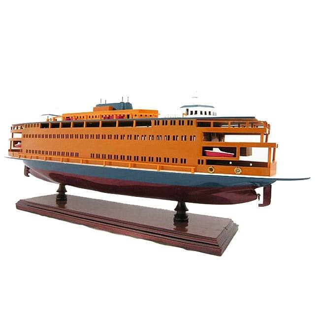 Old Modern Handicrafts State Island Ferry Model