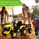 preview thumbnail 25 of 25, Kids Ride on Tractor with Detachable Trailer and Remote Control