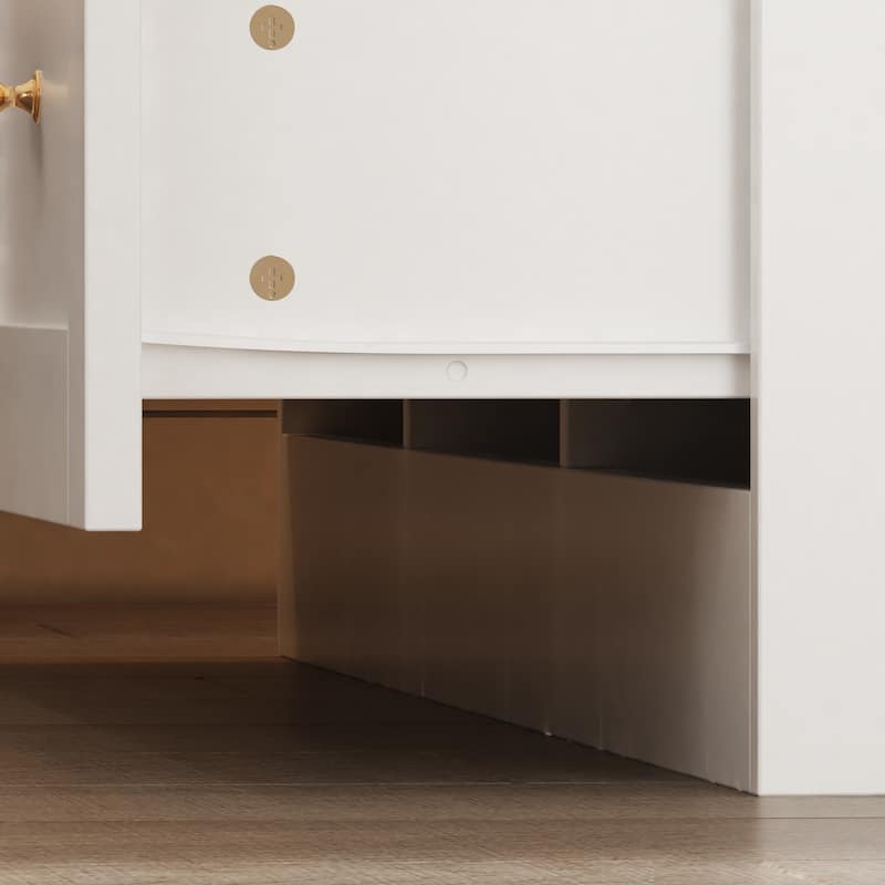 Multi-Unit Wardrobe Versatile Storage Solutions Armoires Cabinet White