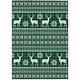 preview thumbnail 52 of 152, Machine Washable Indoor/ Outdoor Christmas Sweater Chantille Rug