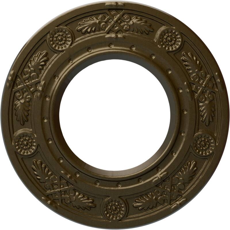 8"OD x 3 7/8"ID x 1/2"P Daniela Ceiling Medallion