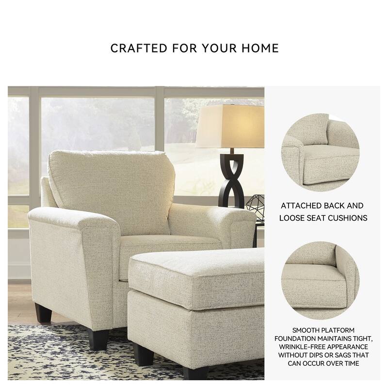Signature Design by Ashley Abinger Chair - 41" W x 38" D x 39" H