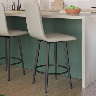 Amisco Watson Swivel Counter and Bar Stool