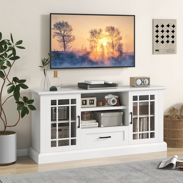 White tv stand up to 70 sale