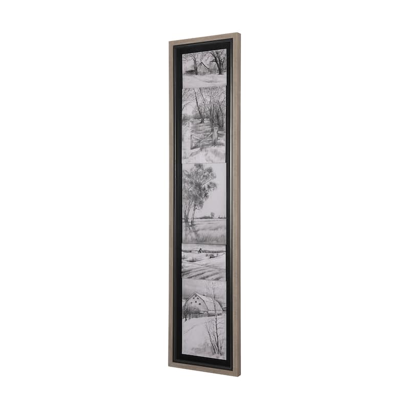 Countryside Sketches I Framed Art Print