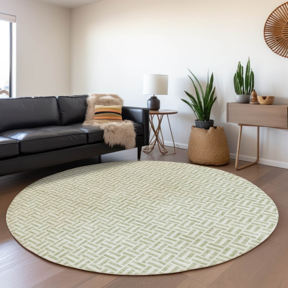 Premium Washable Super Soft Modern Geo Mayfield Rug