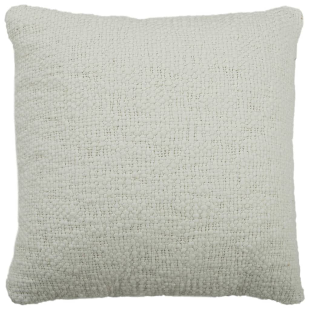 Rizzy Home Solid Textured Modern Throw Pillow