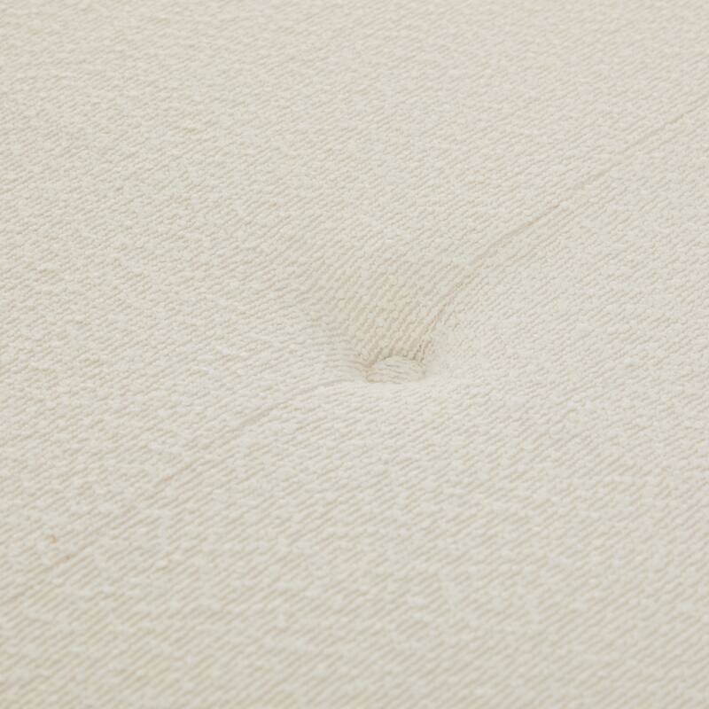 Christopher Knight Home - Monroe Modern Upholstered Ottoman/ Foot Stool with Wooden Base Round