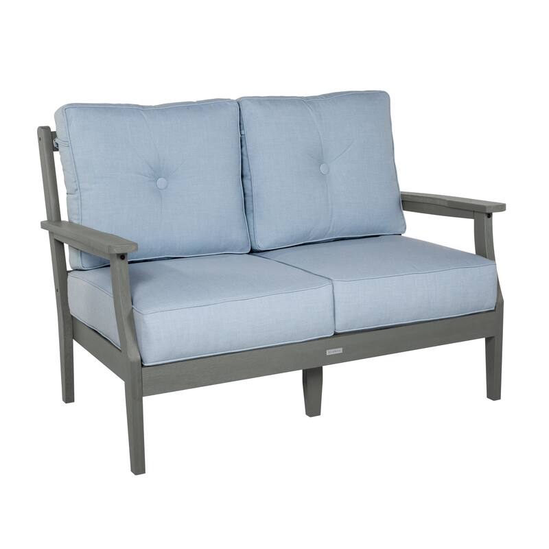 HIGHWOOD Lehigh Deep Seating Loveseat - Bliss Dew