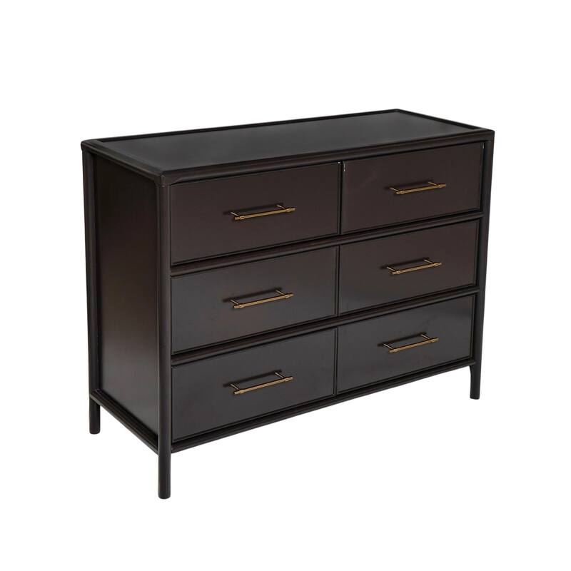 Christopher Knight Home - Azrael Acacia Wood Large Storage Cabinet with 6 drawers
