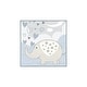 preview thumbnail 4 of 2, Ginza Six Washable Elefun Love Shower Kids Rug Square 3'