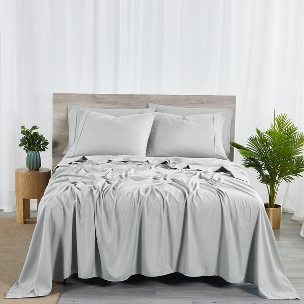 Bibb Home 2000 Count 6 Piece Rayon from Bamboo Sheet Set On Sale Bed Bath Beyond 36790395
