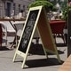 preview thumbnail 153 of 158, Wood A-Frame Magnetic Chalkboard Set-Markers, Stencils, and Magnets