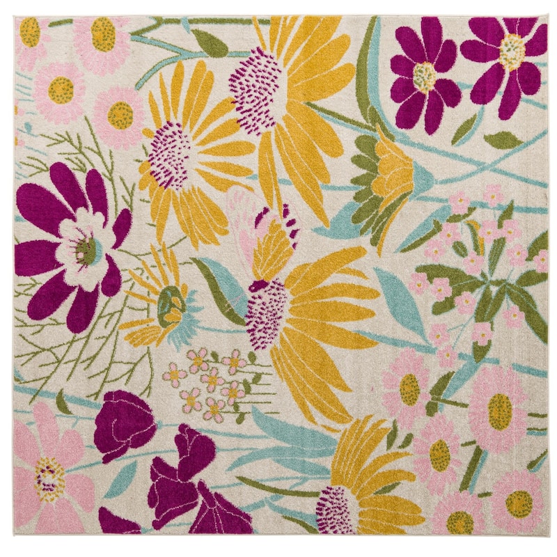 Contemporary Demdence Collection Area Rug