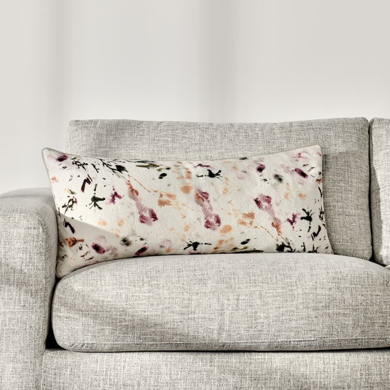 Villa by Classic Home Cosmo 16"x36" Cotton Linen Blend Throw Pillow