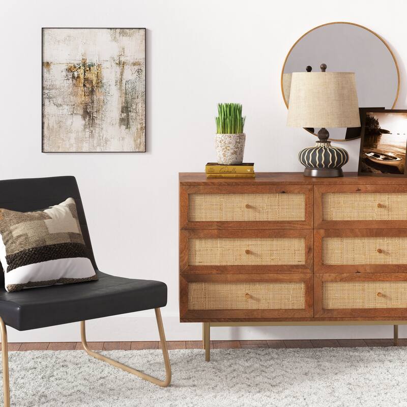 Curtis Solid Wood 6-Drawer Dresser