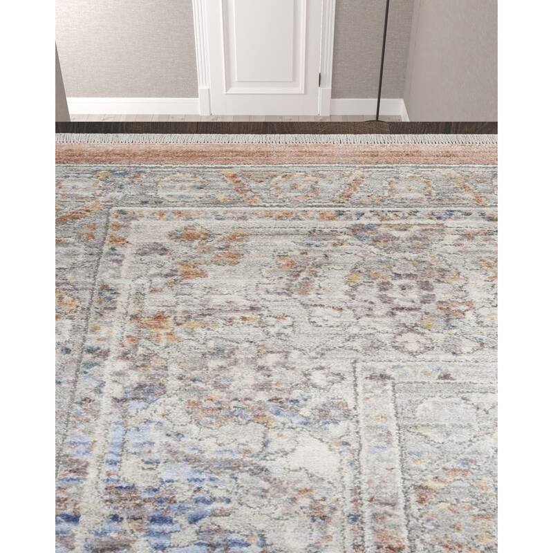 Nijuq Power Loomed Distressed Area Rug By HomeRoots - 12' Runner