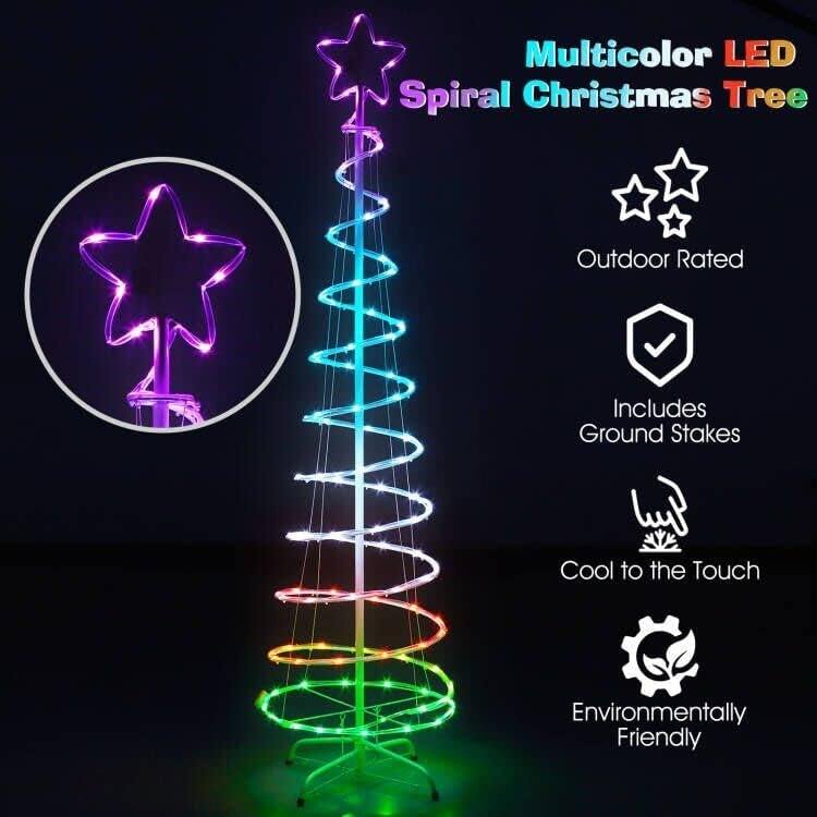 16 Color LED Decorations Christmas Tree Light