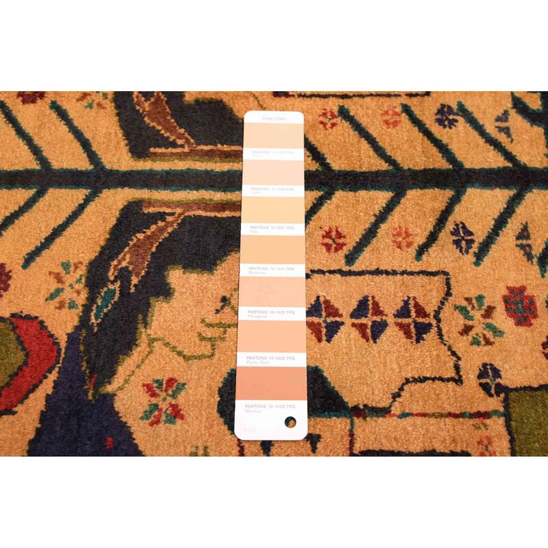 ECARPETGALLERY Hand-knotted Teimani Beige Wool Rug - 3'9 x 7'0