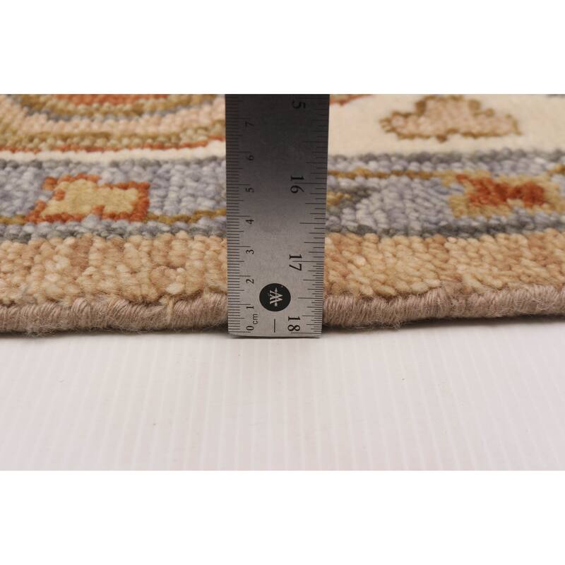 ECARPETGALLERY Hand-knotted Jules Serapi Tan Wool Rug - 9'2 x 12'1