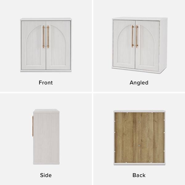 Small Modular Storage Cabinet with Display, Media Console or Sideboard ...