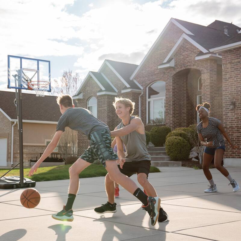 Lifetime Adjustable Portable Basketball Hoop, 44 inch