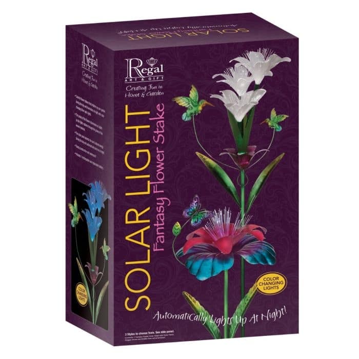 Fantasy Flower Solar Stake - Lily