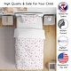 preview thumbnail 2 of 4, Sweet Jojo Designs Pink and Purple Shabby Chic Butterfly Girl 5pc Toddler-size Comforter Set - Colorful Butterflies Watercolor